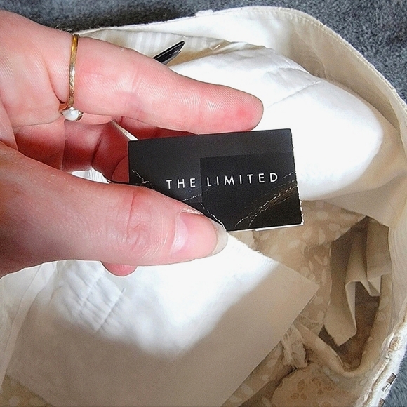 The Limited 0 Low Rise Shorts White Y2K - Picture 10 of 11